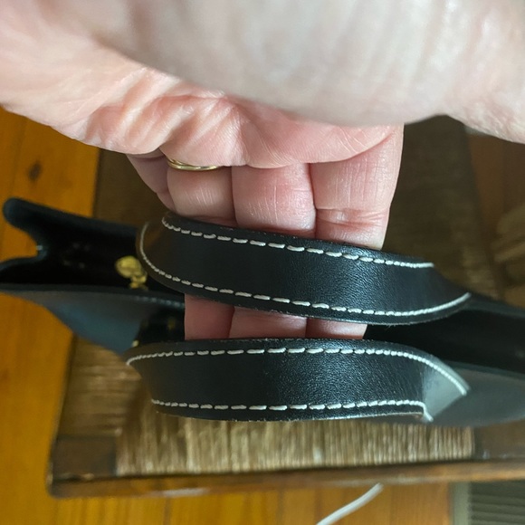 Authentic vintage BURBERRY tote black leather - Picture 10 of 16